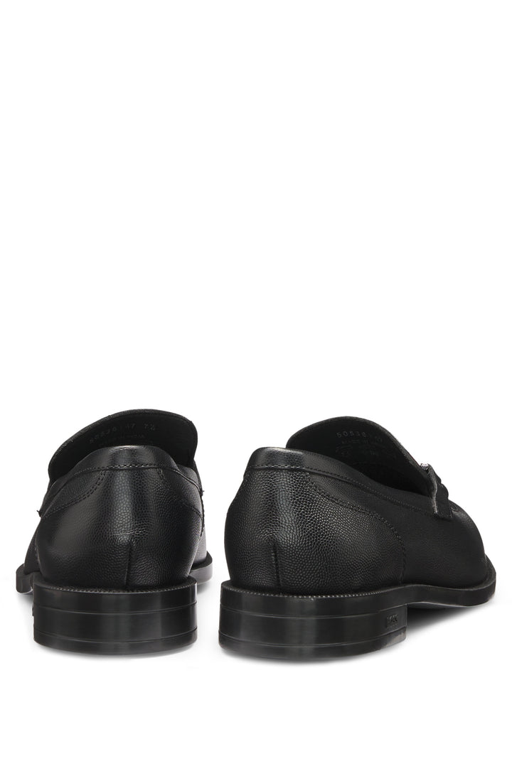 BOSS Casual Shoes  in Leather - TAYIL_LOAF_GRPRHW 10263050 01-50536147- Concorde Fashion#color_black-001