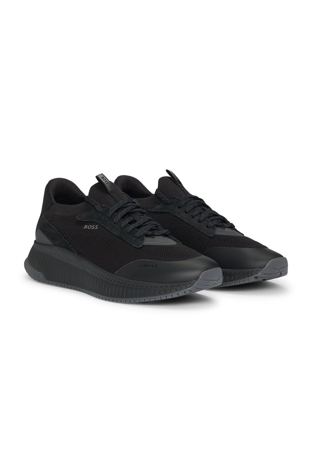BOSS Sneakers Standard Sole in Polyester Mix - TTNM EVO_SLON_KNRSD 10263095 01-50523113- Concorde Fashion#color_black-002
