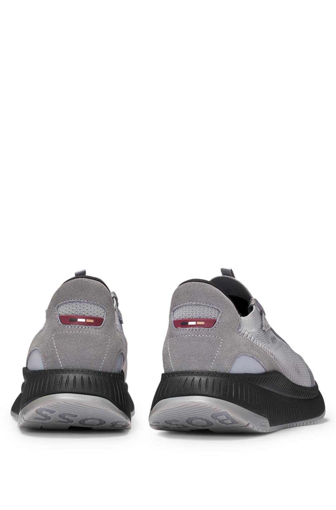 BOSS Sneakers Standard Sole in Polyester Mix,Polyester - TTNM EVO_SLON_KNRSD 10263095 01-50523113- Concorde Fashion#color_grey-025