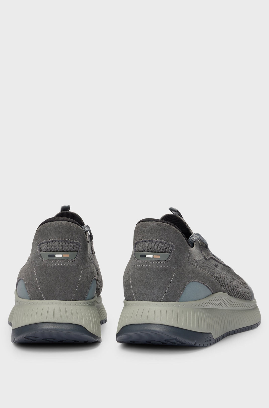 BOSS Sneakers Standard Sole in Polyester Mix - TTNM EVO_SLON_KNRSD 10263095 01-50523113- Concorde Fashion#color_grey-026