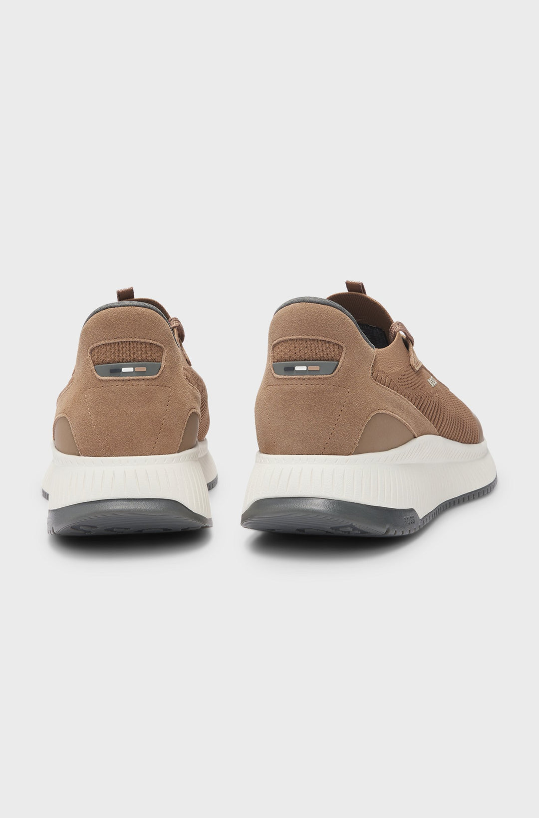 BOSS Sneakers Standard Sole in Polyester Mix - TTNM EVO_SLON_KNRSD 10263095 01-50523113- Concorde Fashion#color_beige-263
