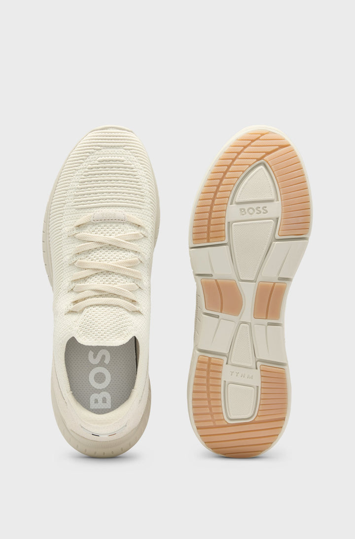 BOSS Sneakers  in Polyester Mix - C TTNM_SLON_KN 10263095 01-50542130- Concorde Fashion#color_white-131