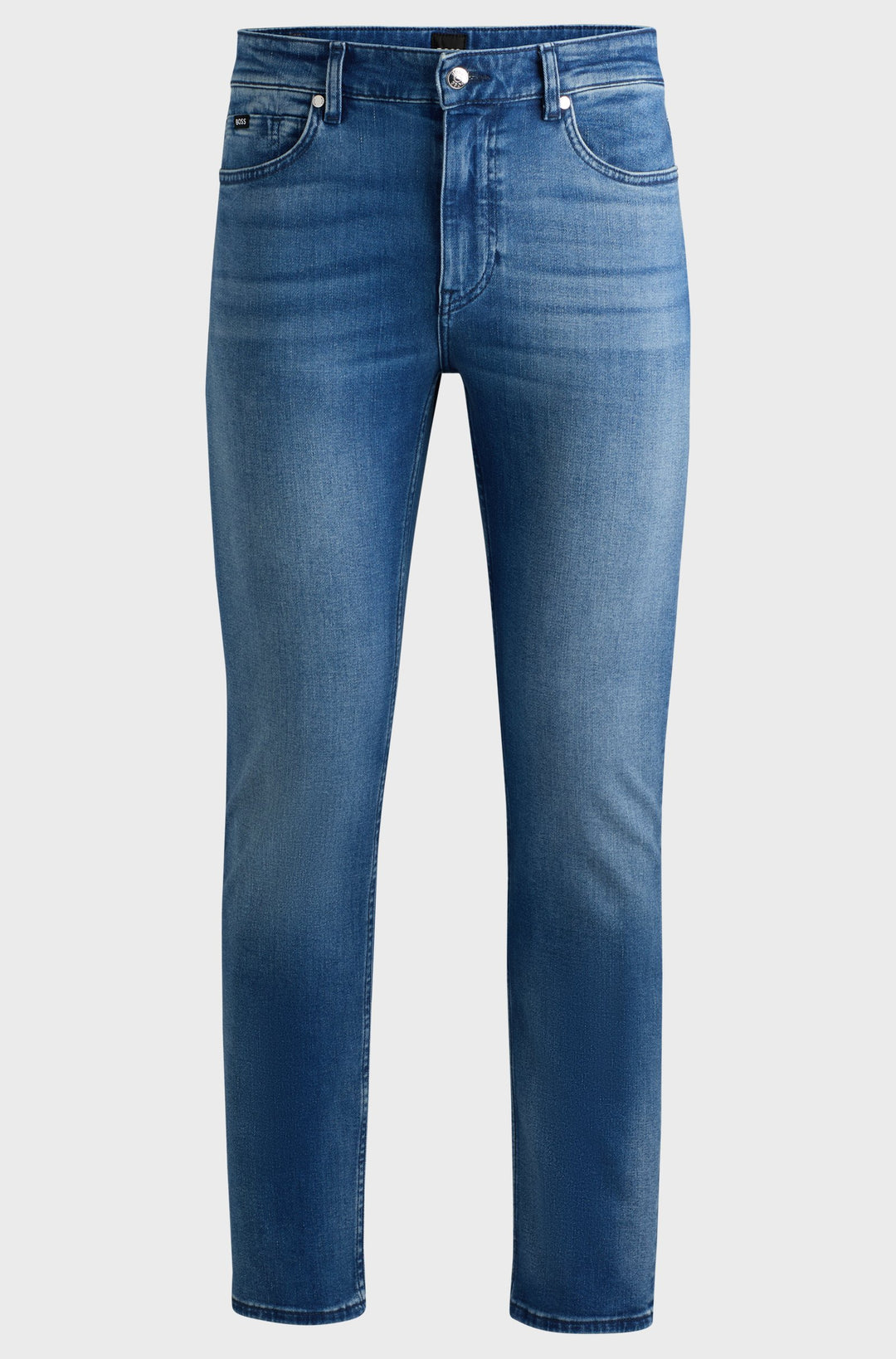 BOSS Jeans Slim Fit in Cotton Mix - H-DELAWARE 10263110 02-50520856- Concorde Fashion#color_blue-420