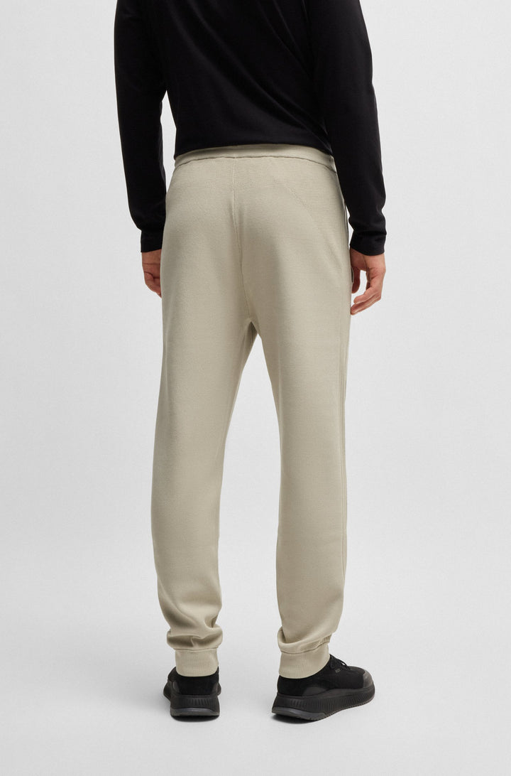 BOSS Jogging Pants Regular Fit in Viscose Mix - TURRAY 10263115 01-50523165- Concorde Fashion#color_beige-271