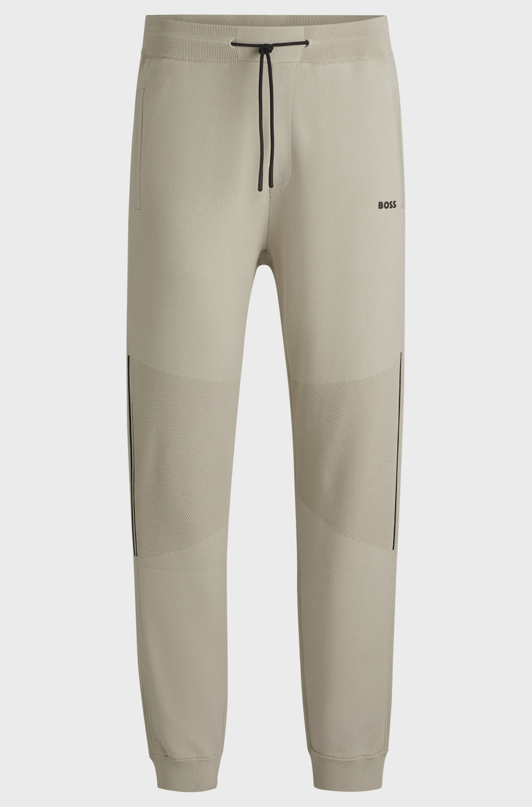 BOSS Jogging Pants Regular Fit in Viscose Mix - TURRAY 10263115 01-50523165- Concorde Fashion#color_beige-271