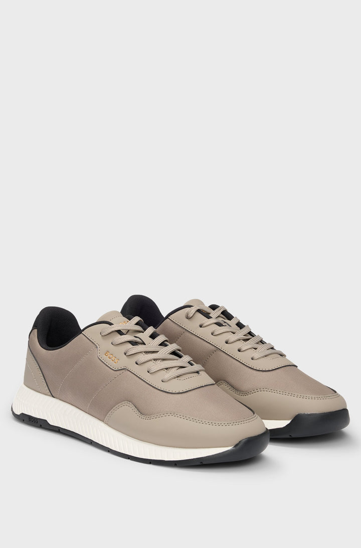 BOSS Sneakers  in Polyester - TITANIUM_RUNN_NYPU 10263117 01-50523180- Concorde Fashion#color_beige-253