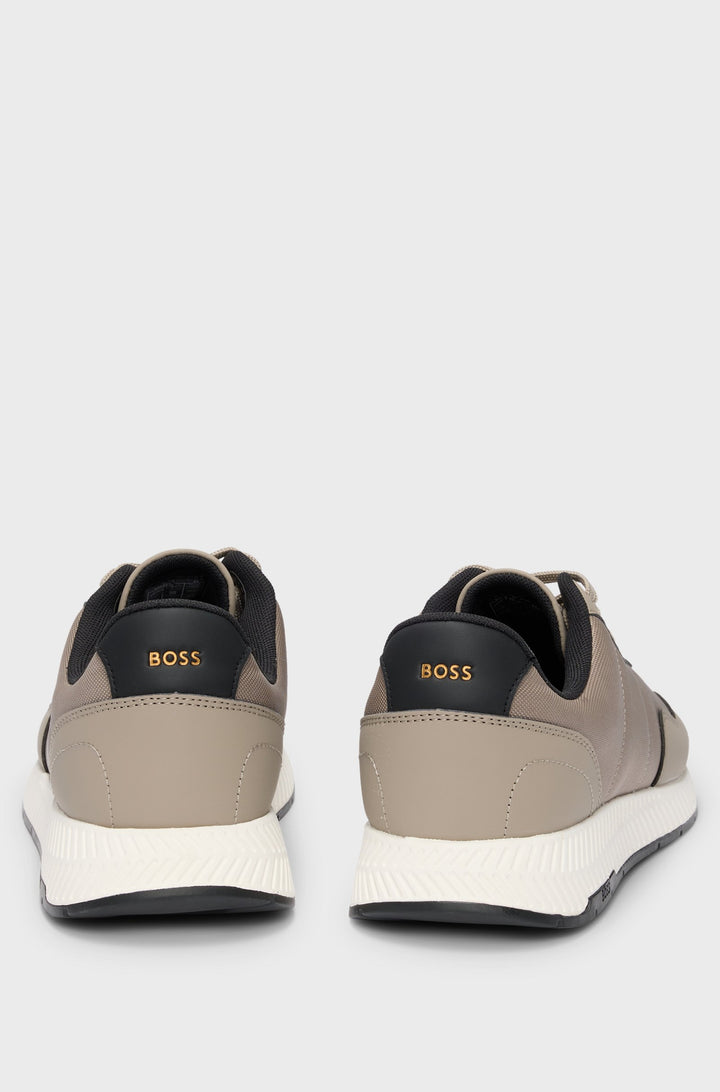 BOSS Sneakers  in Polyester - TITANIUM_RUNN_NYPU 10263117 01-50523180- Concorde Fashion#color_beige-253