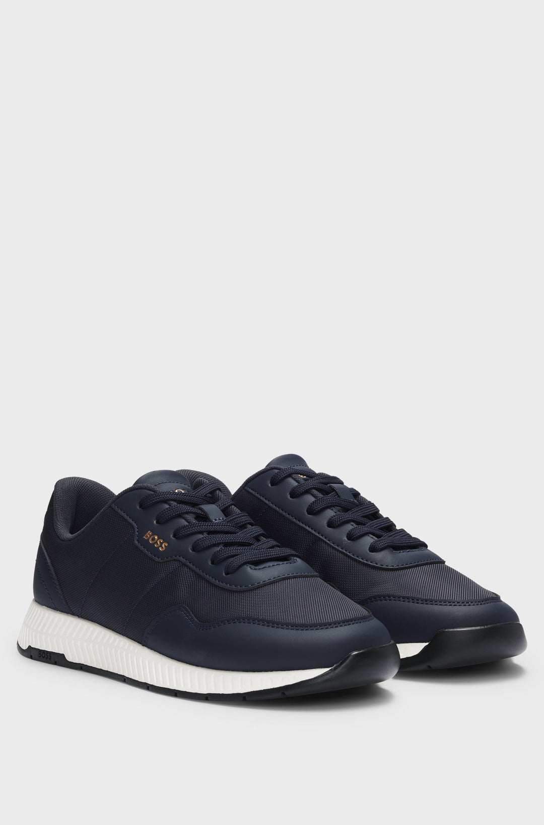 BOSS Sneakers  in Polyester - TITANIUM_RUNN_NYPU 10263117 01-50523180- Concorde Fashion#color_navy-401