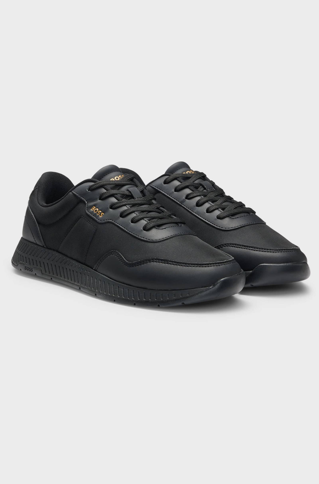BOSS Sneakers  - TITANIUM_RUNN_NYPUN 50536481- Concorde Fashion#color_black-005