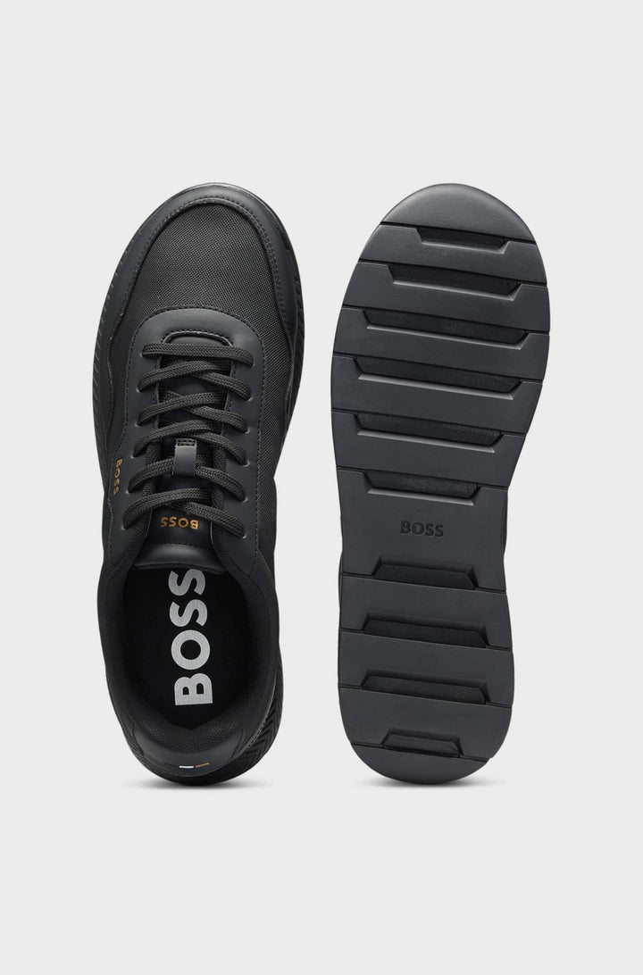 BOSS Sneakers  - TITANIUM_RUNN_NYPUN 50536481- Concorde Fashion#color_black-005