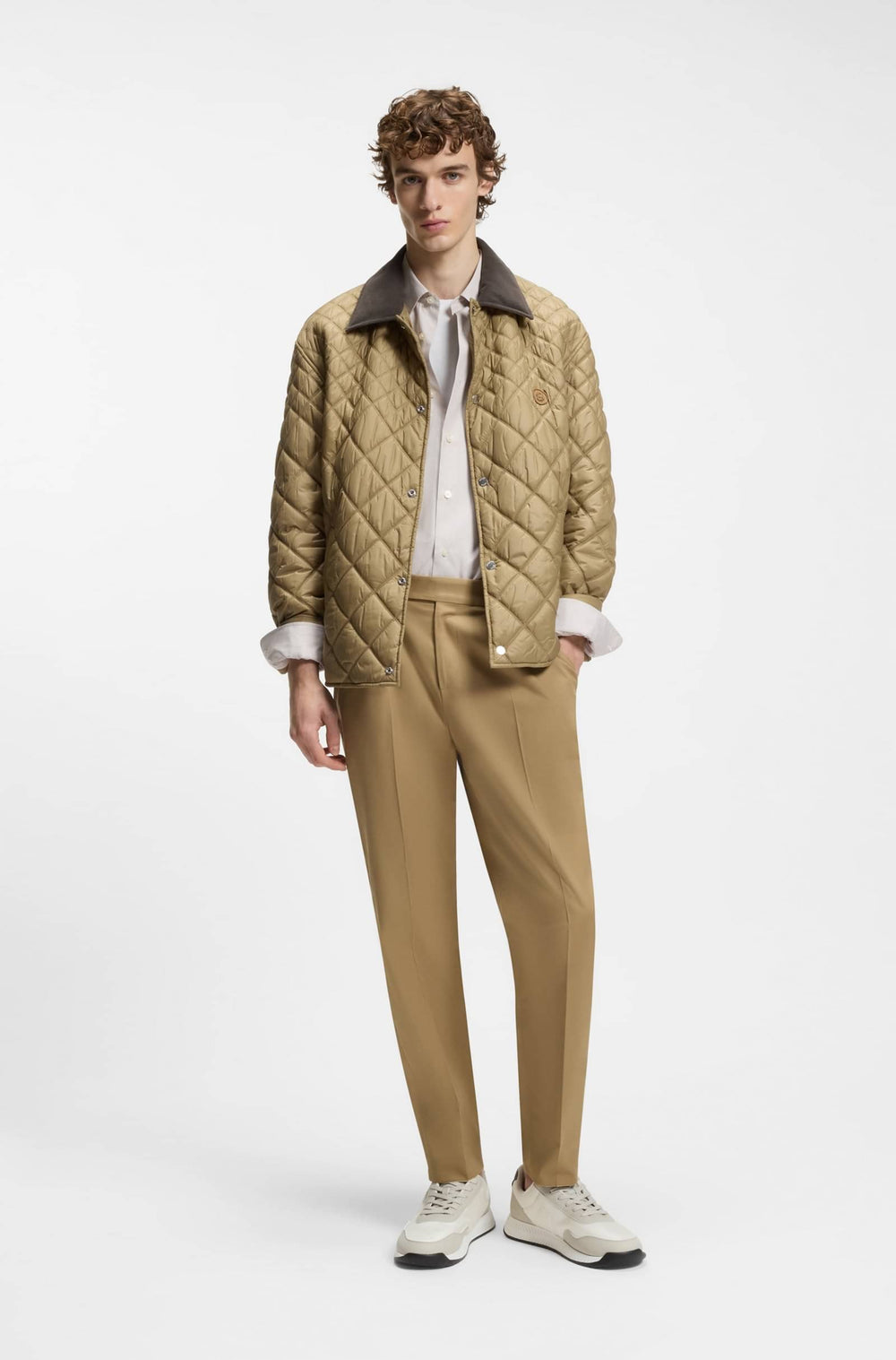 BOSS Sneakers  - TITANIUM_RUNN_NYPUN 50536481- Concorde Fashion#color_beige-283