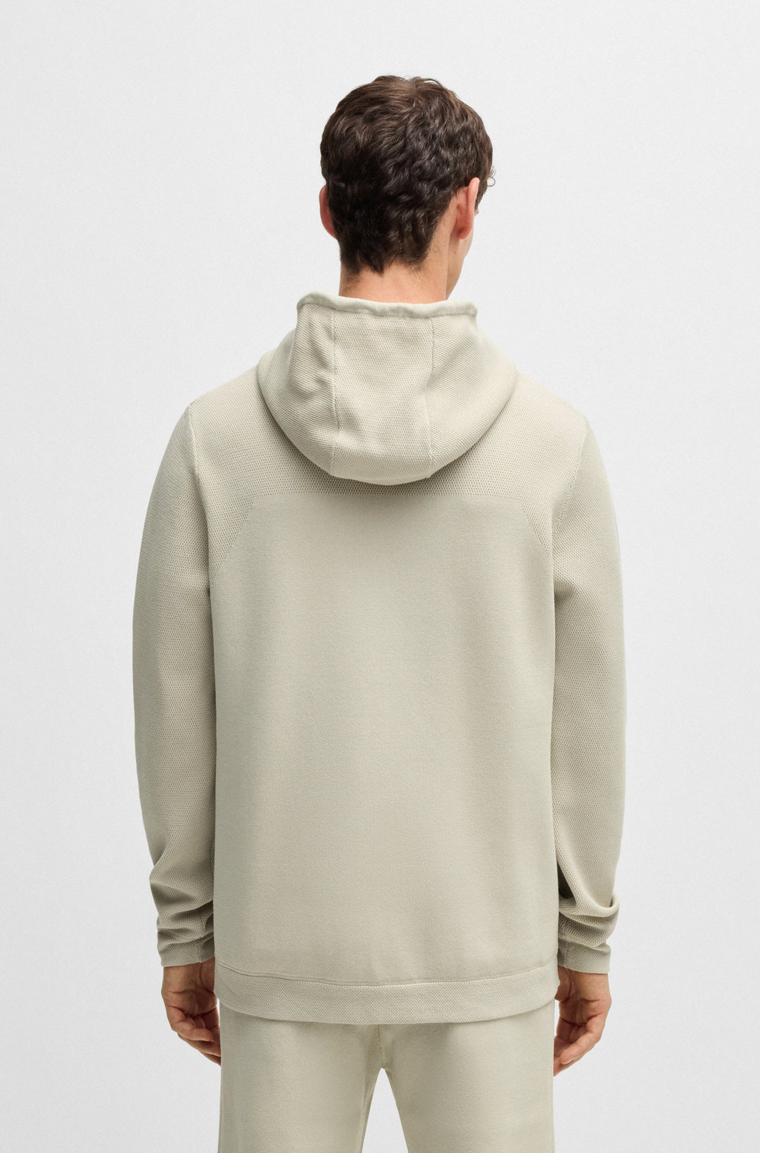 BOSS Hoodies Regular Fit in Viscose Mix - MORRAY 10263127 01-50523284- Concorde Fashion#color_beige-271