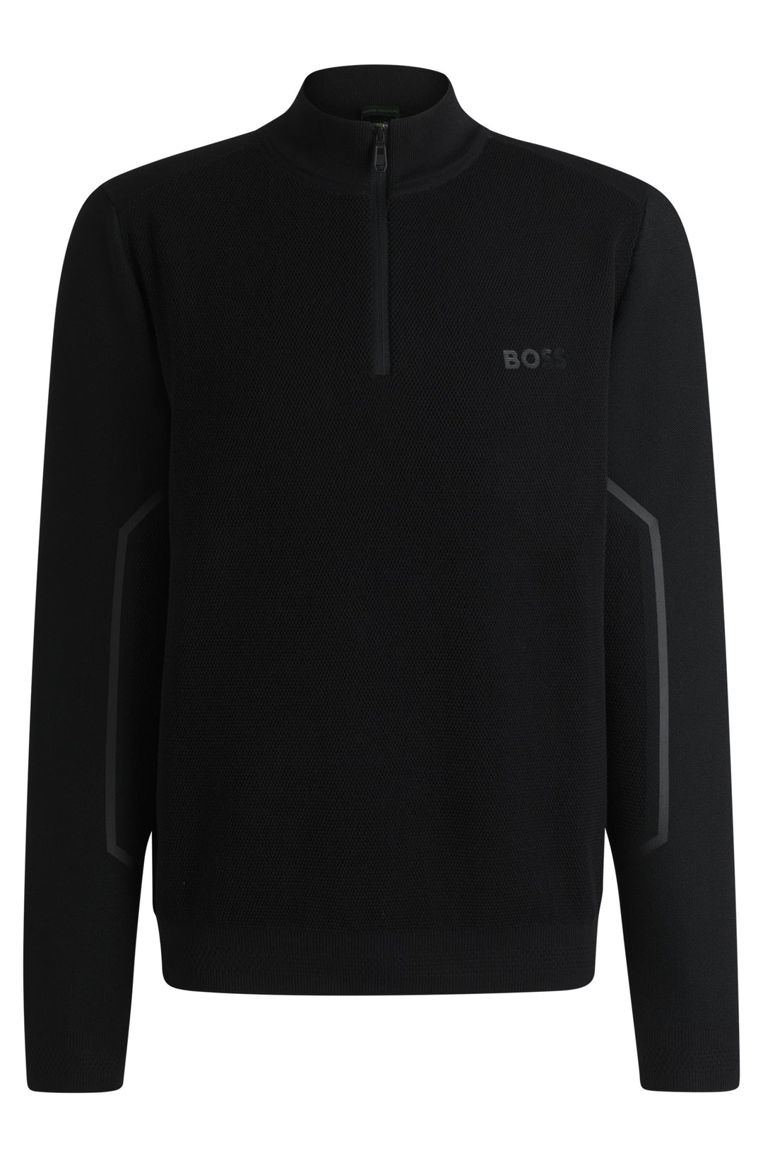 BOSS Sweaters Regular Fit in Polyetser Mix - ZHINE 10263129 01-50523154- Concorde Fashion#color_black-001