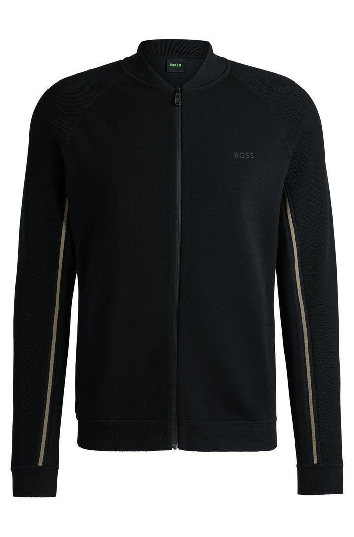 BOSS Sweaters Regular Fit in Viscose Mix - ZURRAY 10263131 01-50523164- Concorde Fashion#color_black-001