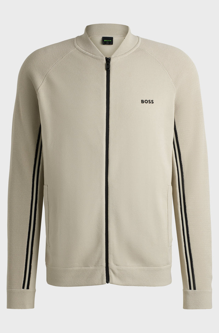 BOSS Sweaters Regular Fit in Viscose Mix - ZURRAY 10263131 01-50523164- Concorde Fashion#color_beige-271