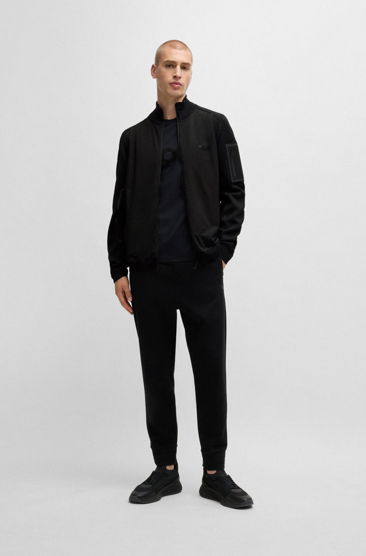 BOSS Casual Jackets Regular Fit in Polyester Mix - ZHINO 10263132 01-50523174- Concorde Fashion#color_black-001