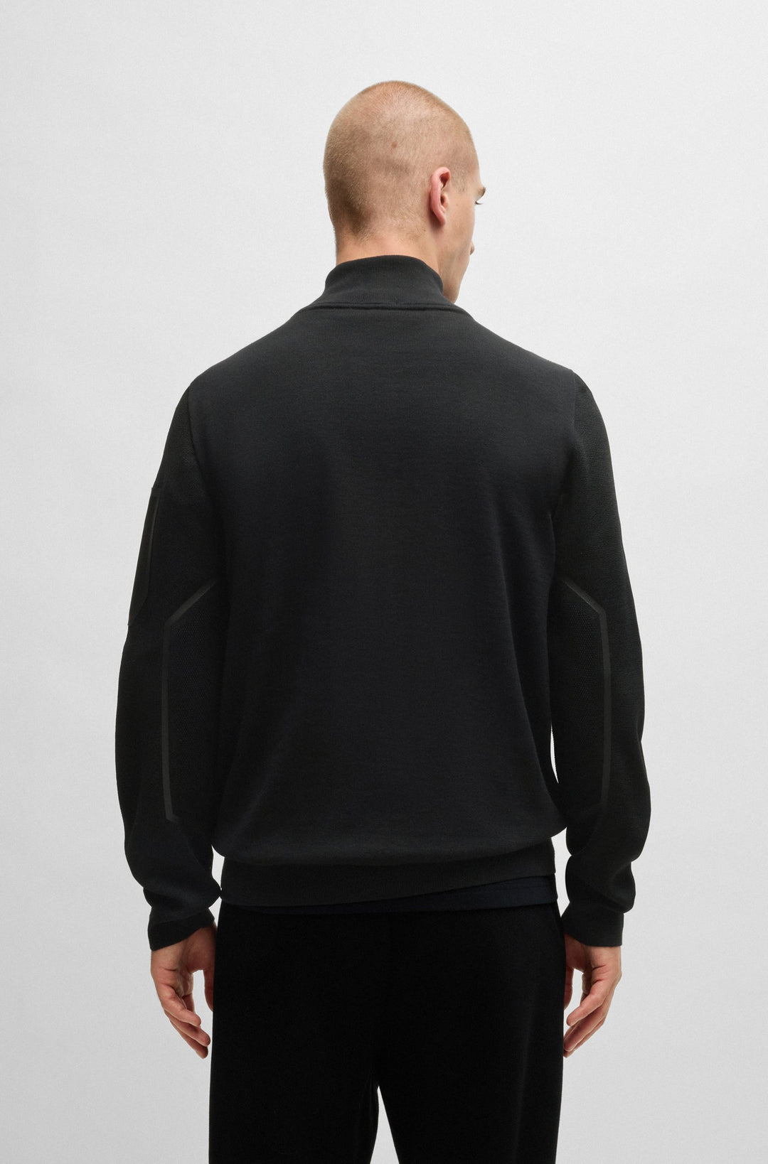 BOSS Casual Jackets Regular Fit in Polyester Mix - ZHINO 10263132 01-50523174- Concorde Fashion#color_black-001