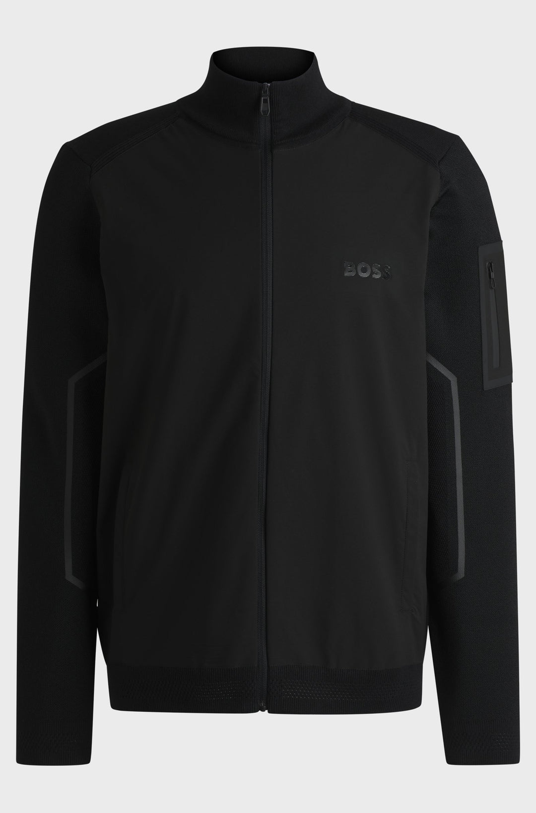 BOSS Casual Jackets Regular Fit in Polyester Mix - ZHINO 10263132 01-50523174- Concorde Fashion#color_black-001