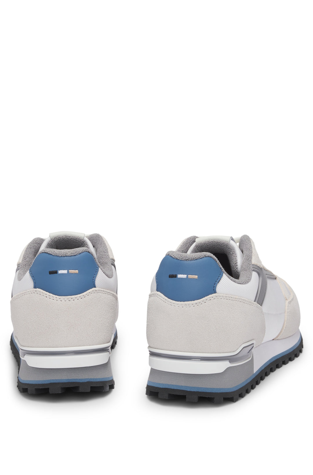 BOSS Sneakers Standard Sole in Polyester - PARKOUR-L_RUNN_SDNYT 10263136 01-50523221- Concorde Fashion#color_white-144