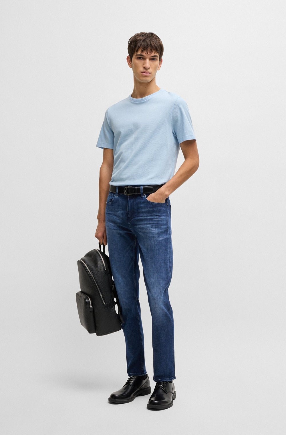 BOSS Jeans Slim Fit - H-DELAWARE 50538548- Concorde Fashion#color_navy-403