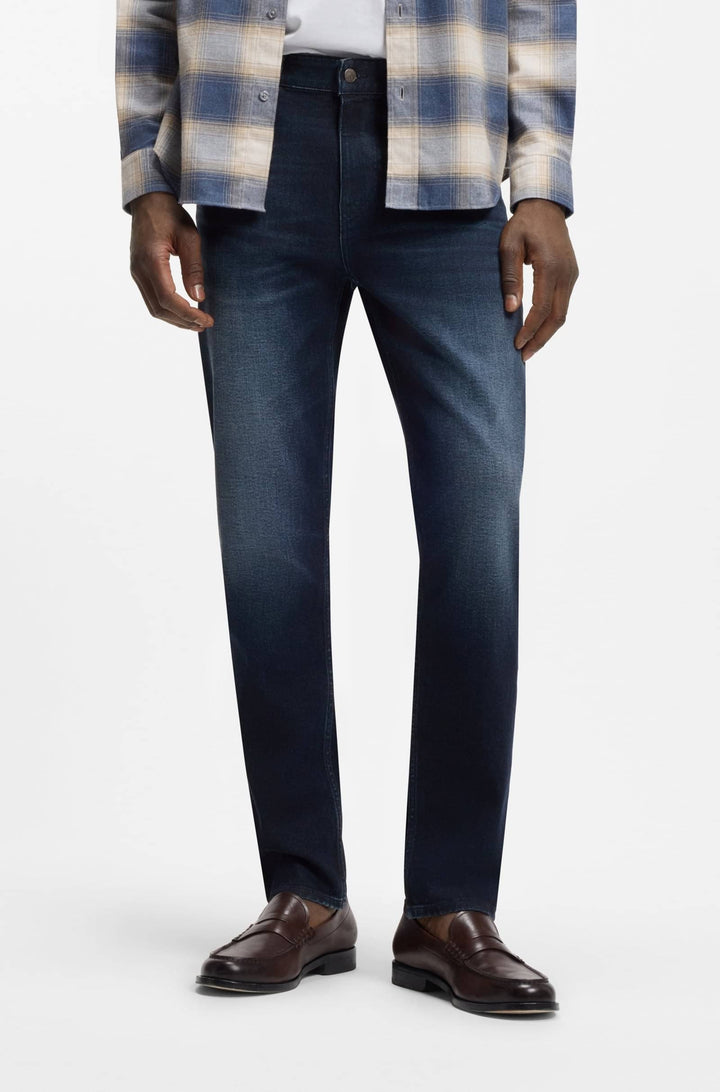 BOSS Jeans Regular Fit - H-RE.MAINE 50556444- Concorde Fashion#color_navy-409