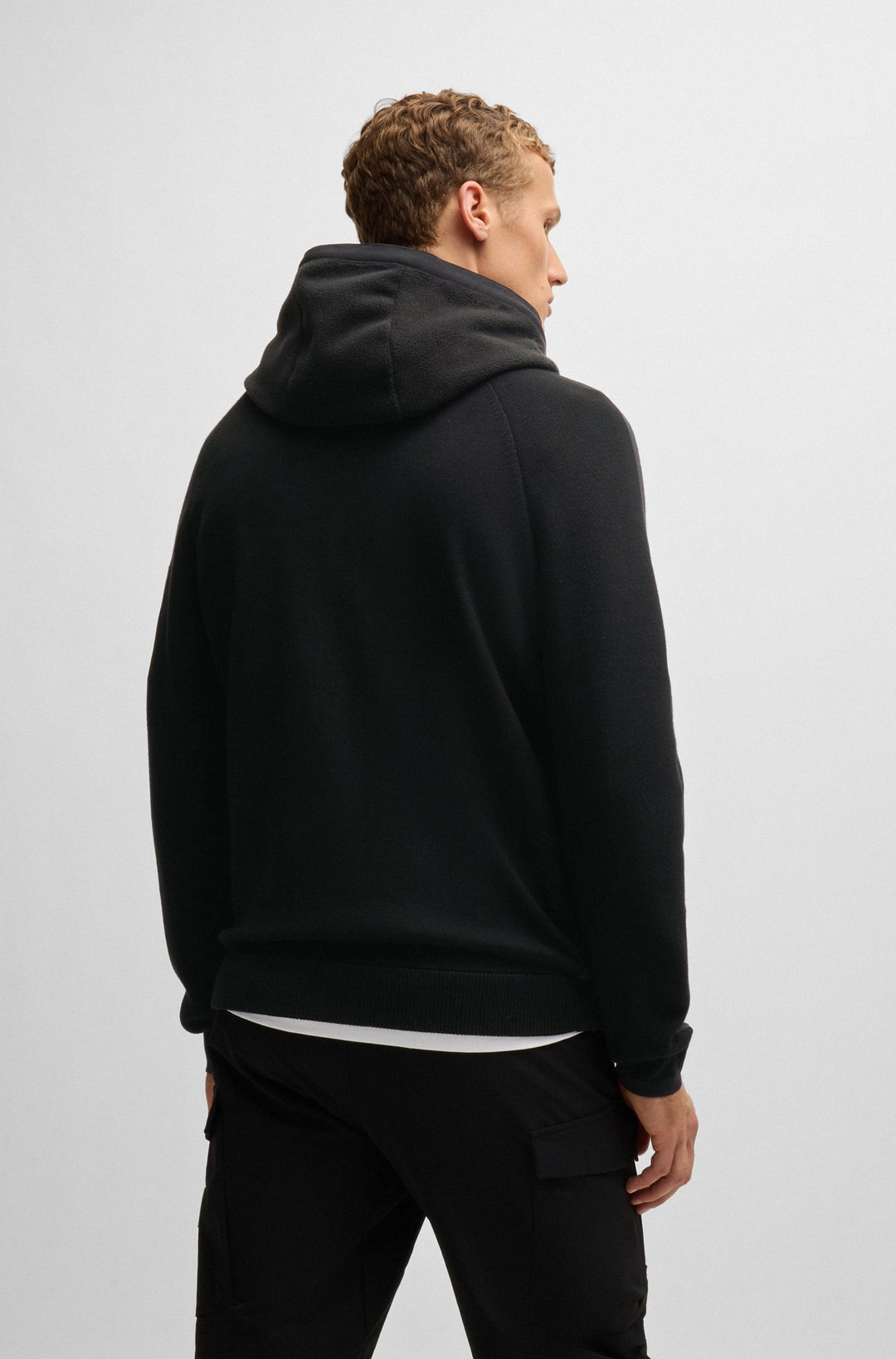 BOSS Casual Jackets Regular Fit in Viscose Mix - MARTIC 10263163 01-50523249- Concorde Fashion#color_black-001