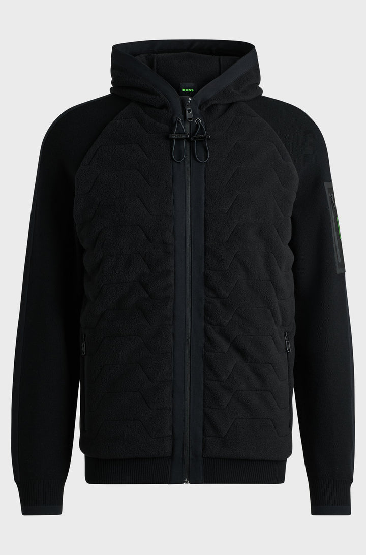 BOSS Casual Jackets Regular Fit in Viscose Mix - MARTIC 10263163 01-50523249- Concorde Fashion#color_black-001