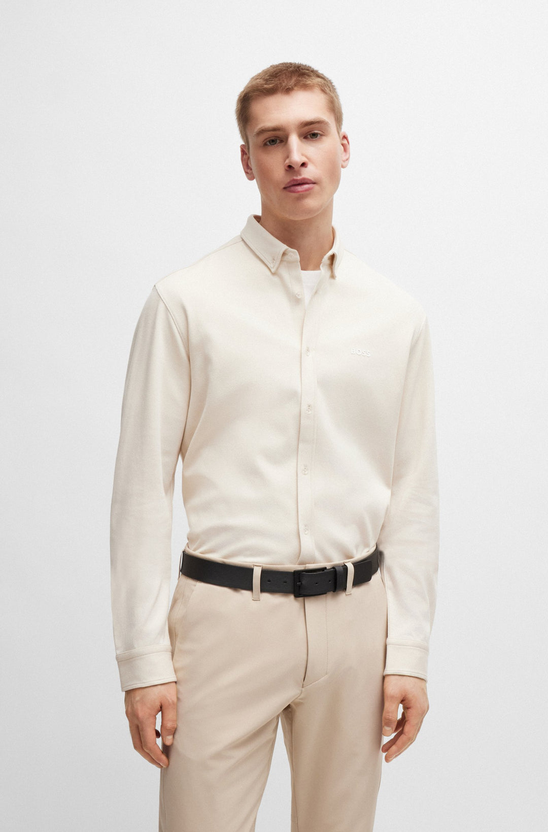 BOSS Casual Shirts Regular Fit in Cotton - B_MOTION_L 10263169 01-50523317- Concorde Fashion#color_white-131