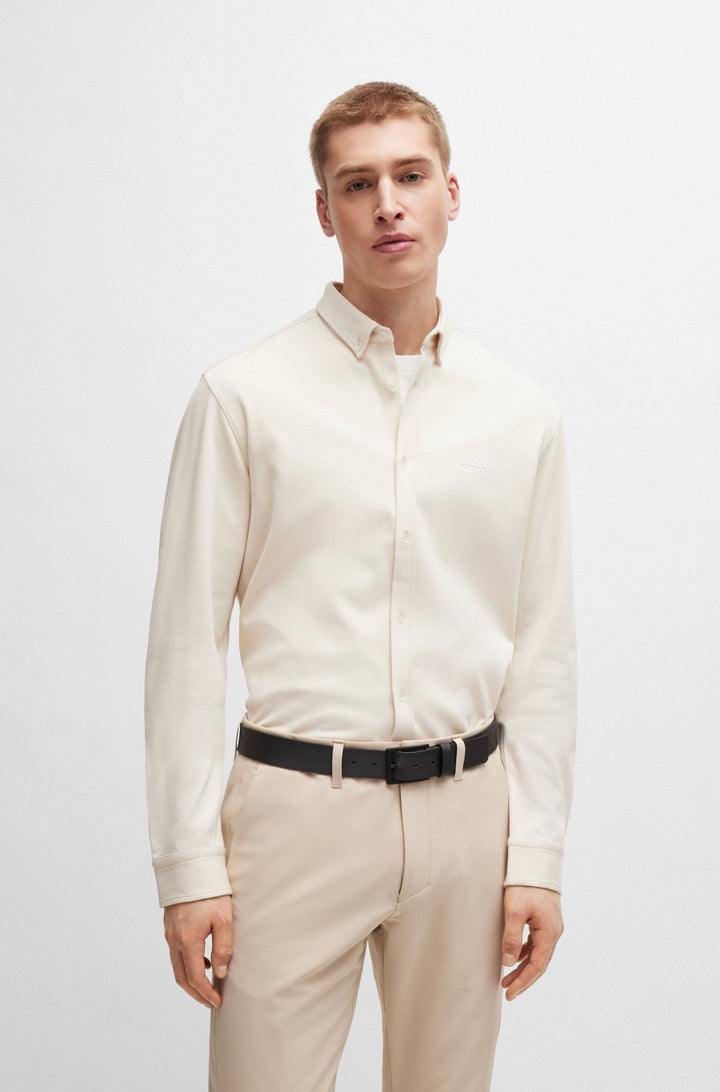 BOSS Casual Shirts Regular Fit in Cotton - B_MOTION_L 10263169 01-50523317- Concorde Fashion#color_white-131
