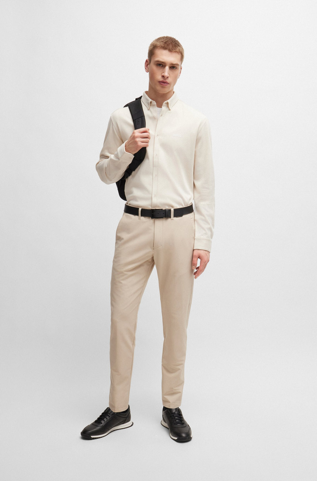 BOSS Casual Shirts Regular Fit in Cotton - B_MOTION_L 10263169 01-50523317- Concorde Fashion#color_white-131