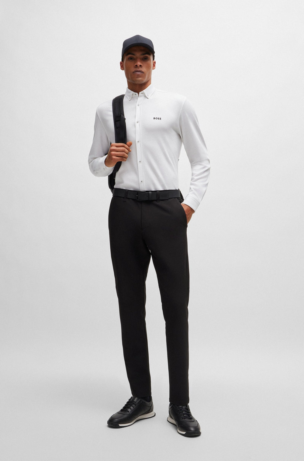 BOSS Casual Shirts Regular Fit in Cotton - B_MOTION_L 10263169 01-50523317- Concorde Fashion#color_white-100