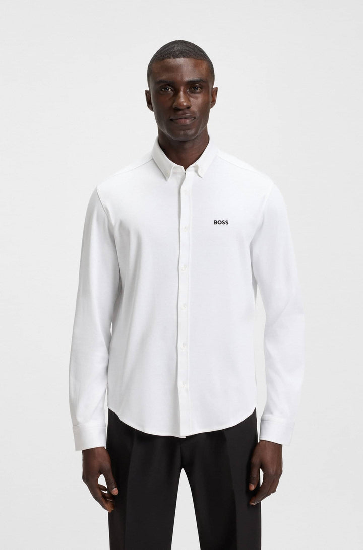 BOSS Casual Shirts Regular Fit - B_MOTION L 50544795- Concorde Fashion#color_white-100