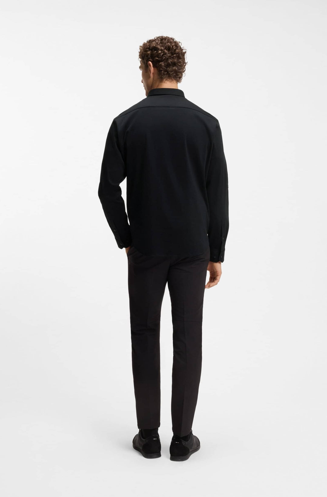 BOSS Casual Shirts Regular Fit - ST_MOTION L 50555946- Concorde Fashion#color_black-002