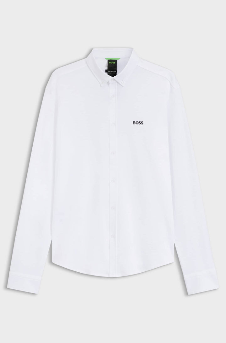 BOSS Casual Shirts Regular Fit - ST_MOTION L 50555946- Concorde Fashion#color_white-100