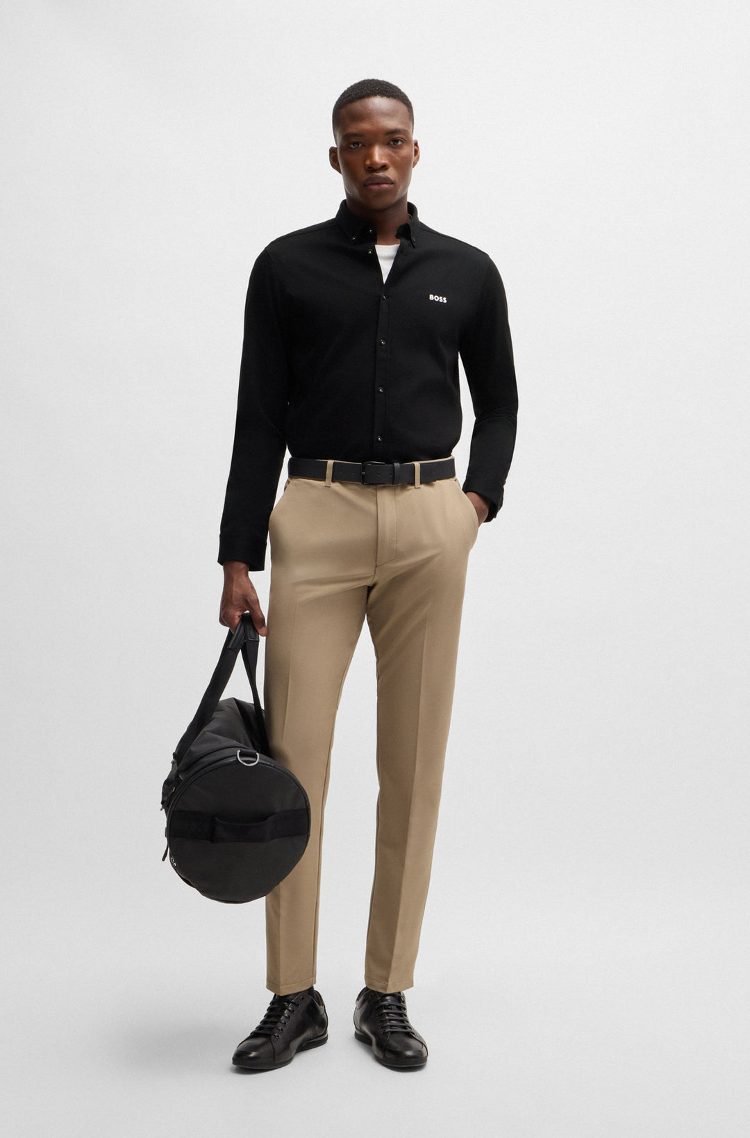 BOSS Casual Shirts Regular Fit in Cotton - B_MOTION_L 10263169 02-50525031- Concorde Fashion#color_black-002