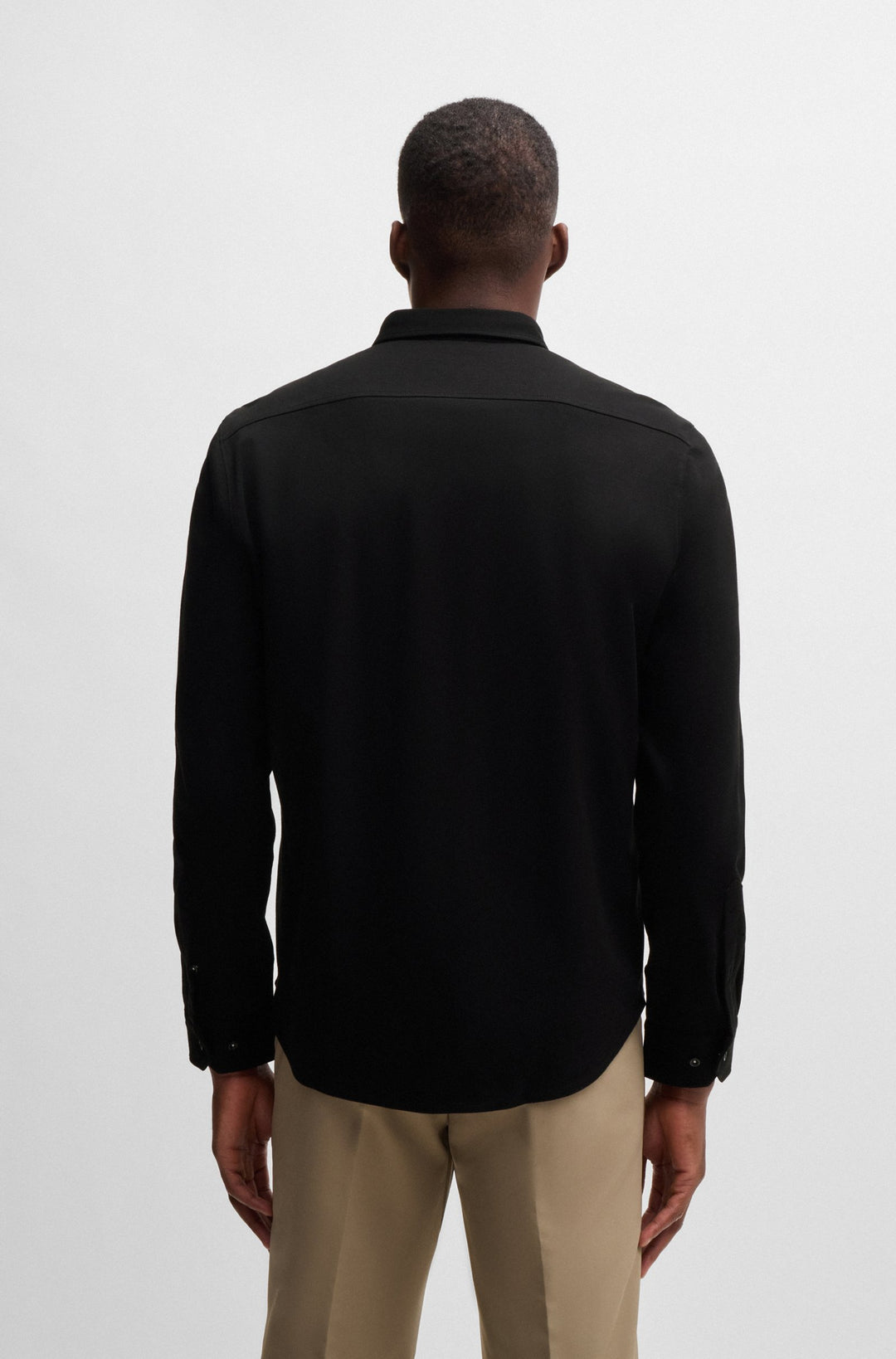 BOSS Casual Shirts Regular Fit in Cotton - B_MOTION_L 10263169 02-50525031- Concorde Fashion#color_black-002