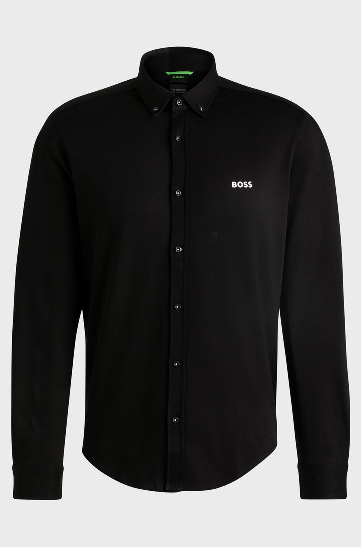 BOSS Casual Shirts Regular Fit in Cotton - B_MOTION_L 10263169 02-50525031- Concorde Fashion#color_black-002