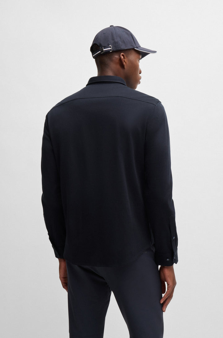 BOSS Casual Shirts Regular Fit in Cotton - B_MOTION_L 10263169 02-50525031- Concorde Fashion#color_navy-402