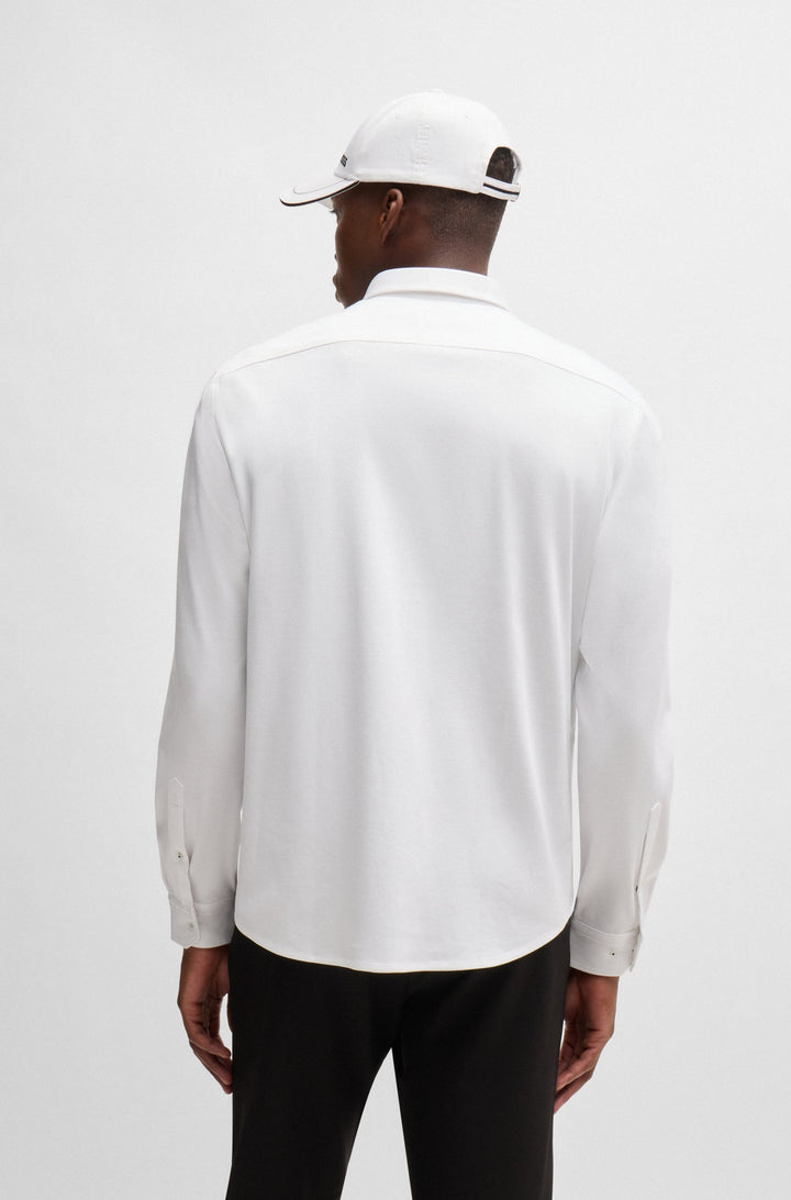 BOSS Casual Shirts Regular Fit in Cotton - B_MOTION_L 10263169 02-50525031- Concorde Fashion#color_white-100
