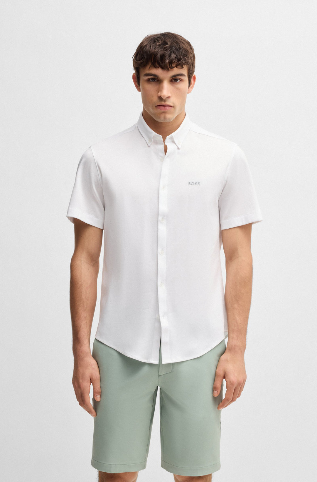 BOSS Casual Shirts Regular Fit - B_MOTION_S 50533149- Concorde Fashion#color_white-100