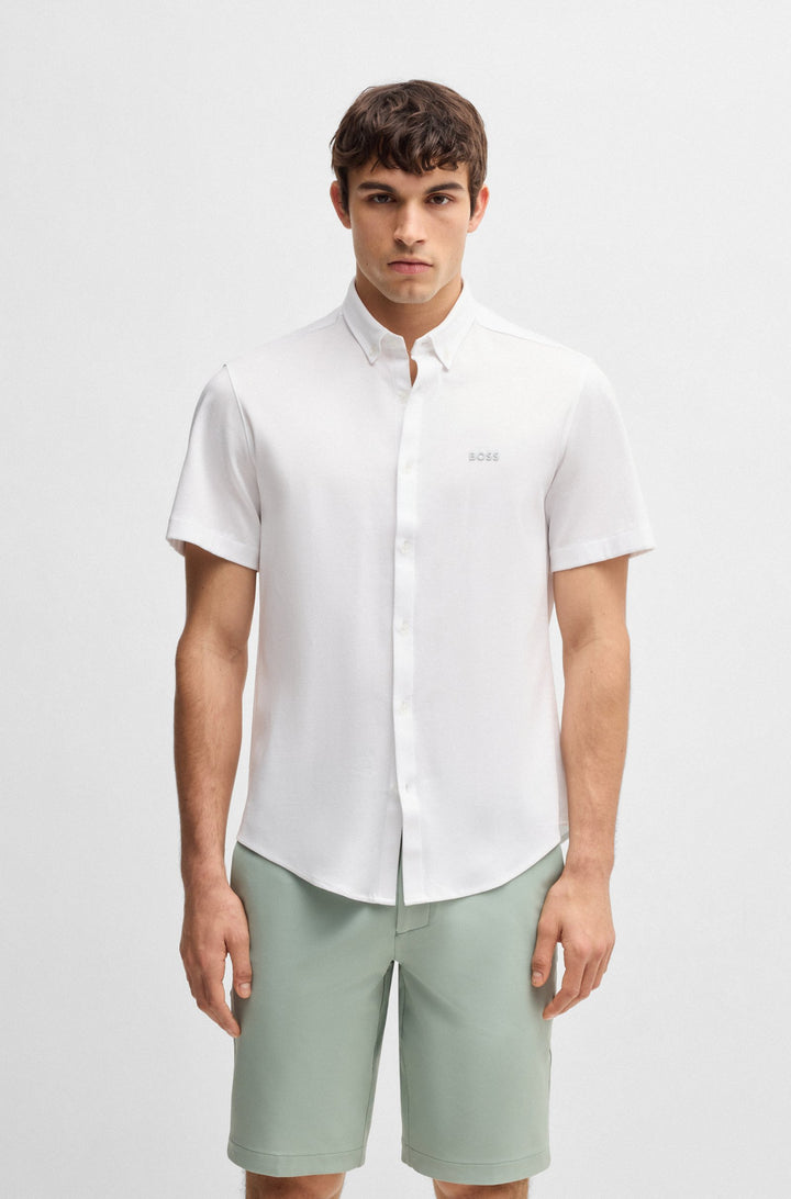 BOSS Casual Shirts Regular Fit - B_MOTION_S 50533149- Concorde Fashion#color_white-100