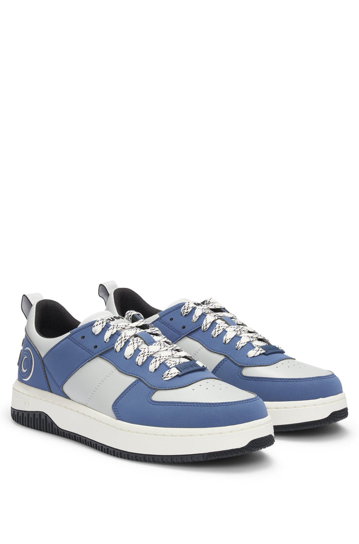HUGO Sneakers Standard Sole in Polyester Mix - KILIAN_TENN_NANU 10263194 01-50523817- Concorde Fashion#color_blue-460