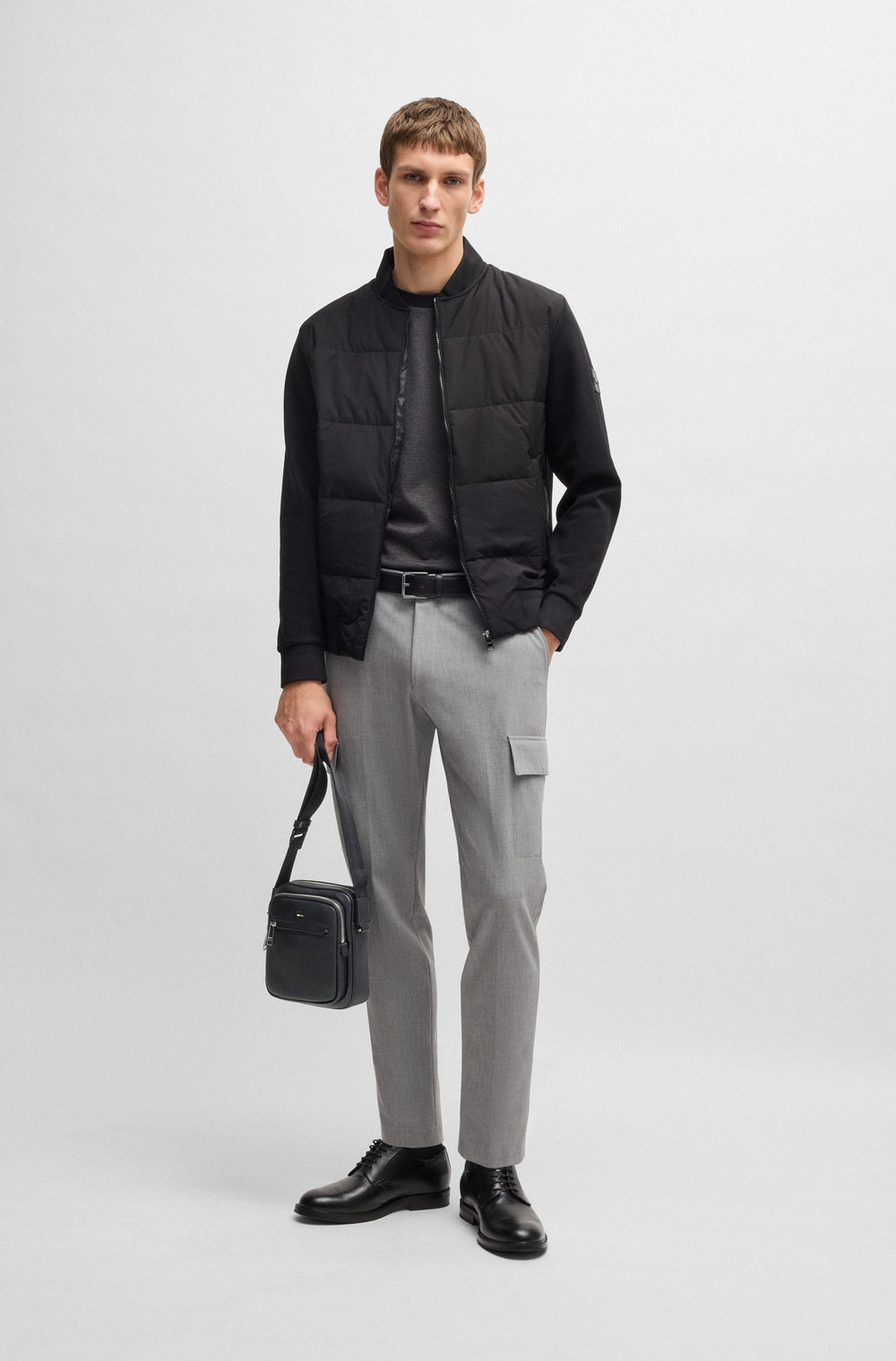 BOSS Bags  in synthetic - RAY_MINI CROSSB. 10263216 01-50536196- Concorde Fashion#color_black-001