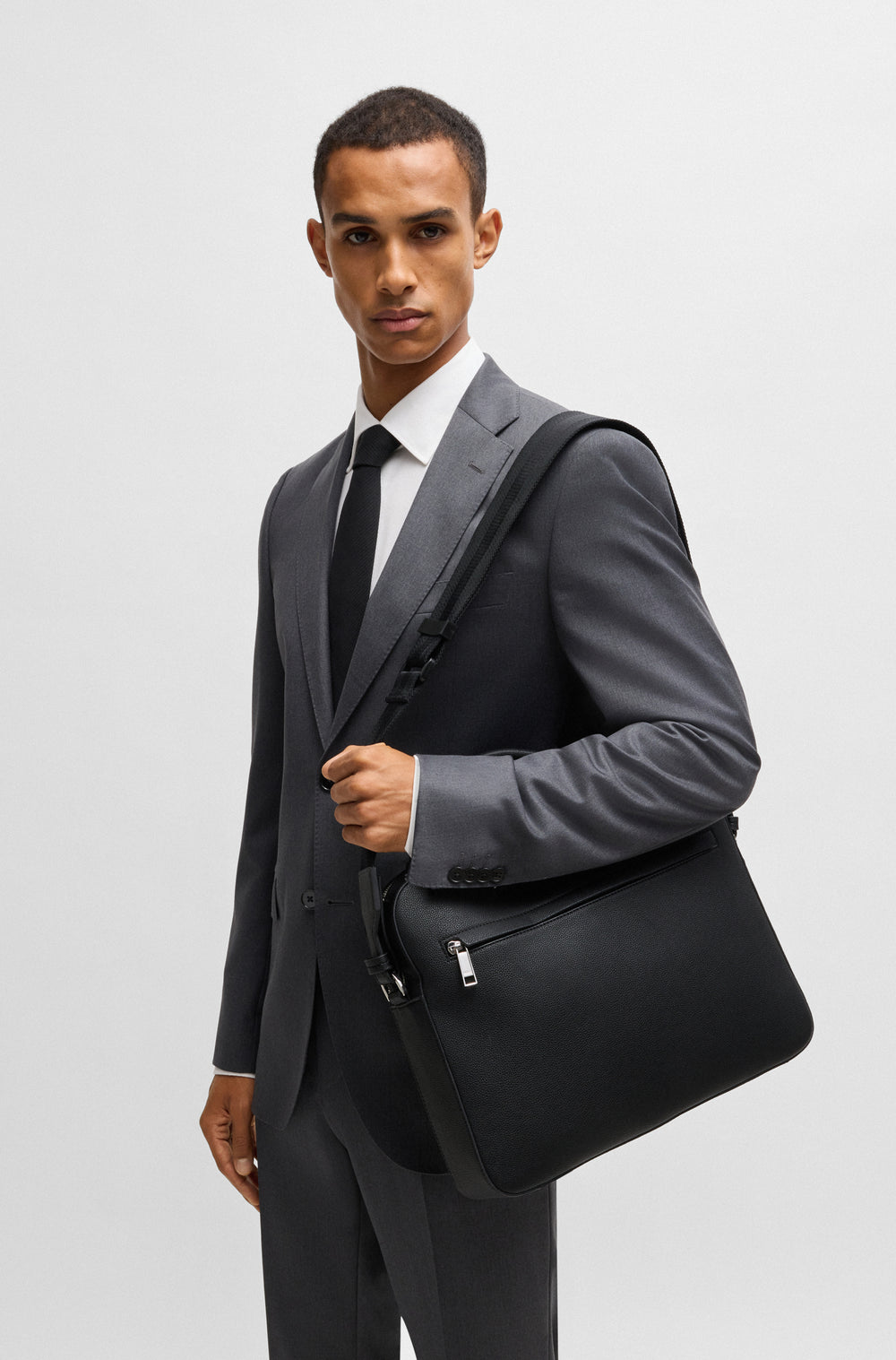 BOSS Bags  in synthetic - RAY_S DOC CASE N. 10263216 01-50536498- Concorde Fashion#color_black-001