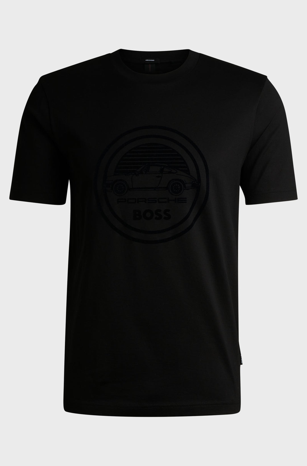 BOSS T-Shirts Regular Fit in Cotton - C-THOMPSON 400_PS 10263249 01-50522795- Concorde Fashion#color_black-001
