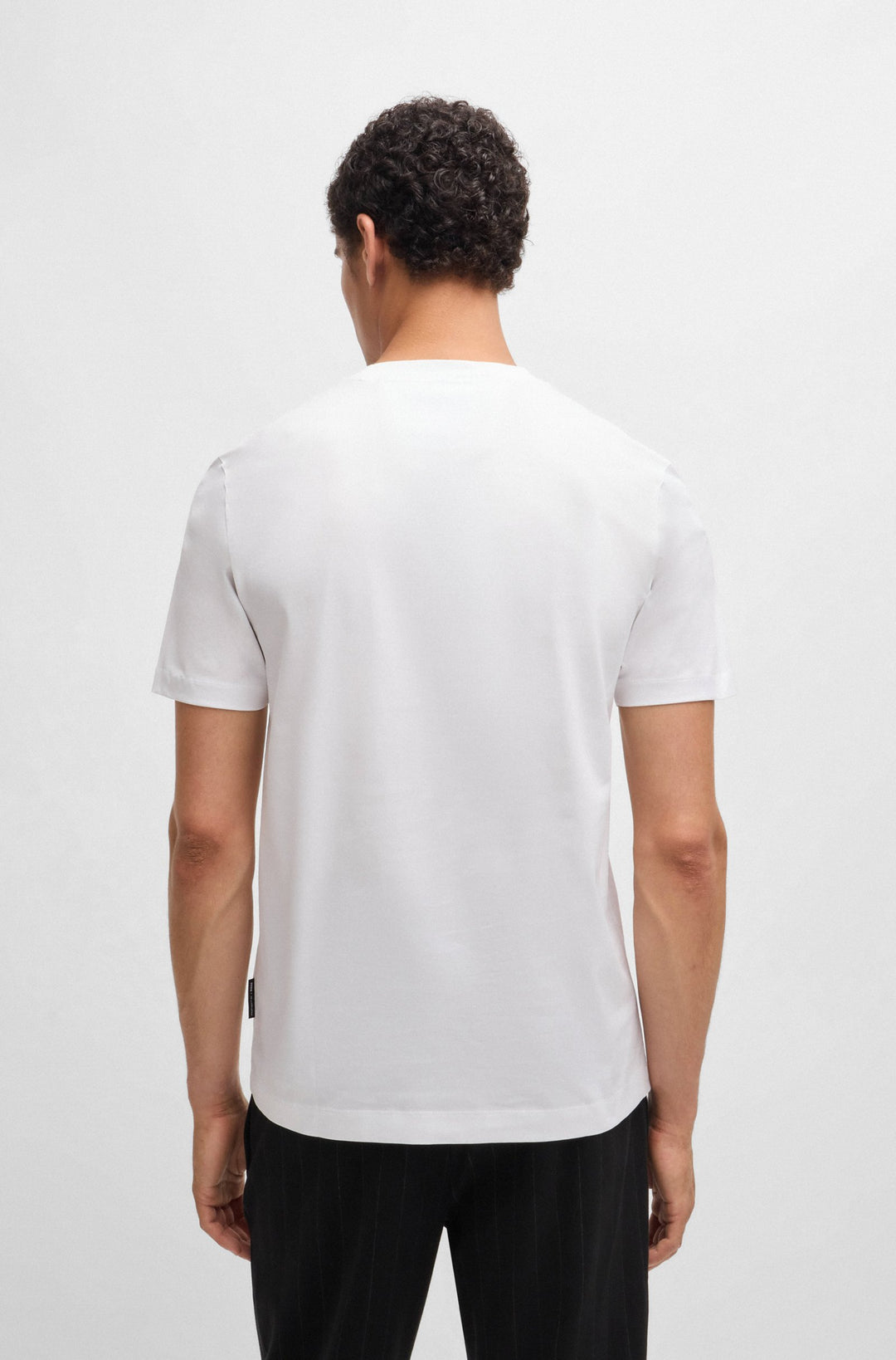 BOSS T-Shirts Regular Fit in Cotton - C-THOMPSON 400_PS 10263249 01-50522795- Concorde Fashion#color_white-100