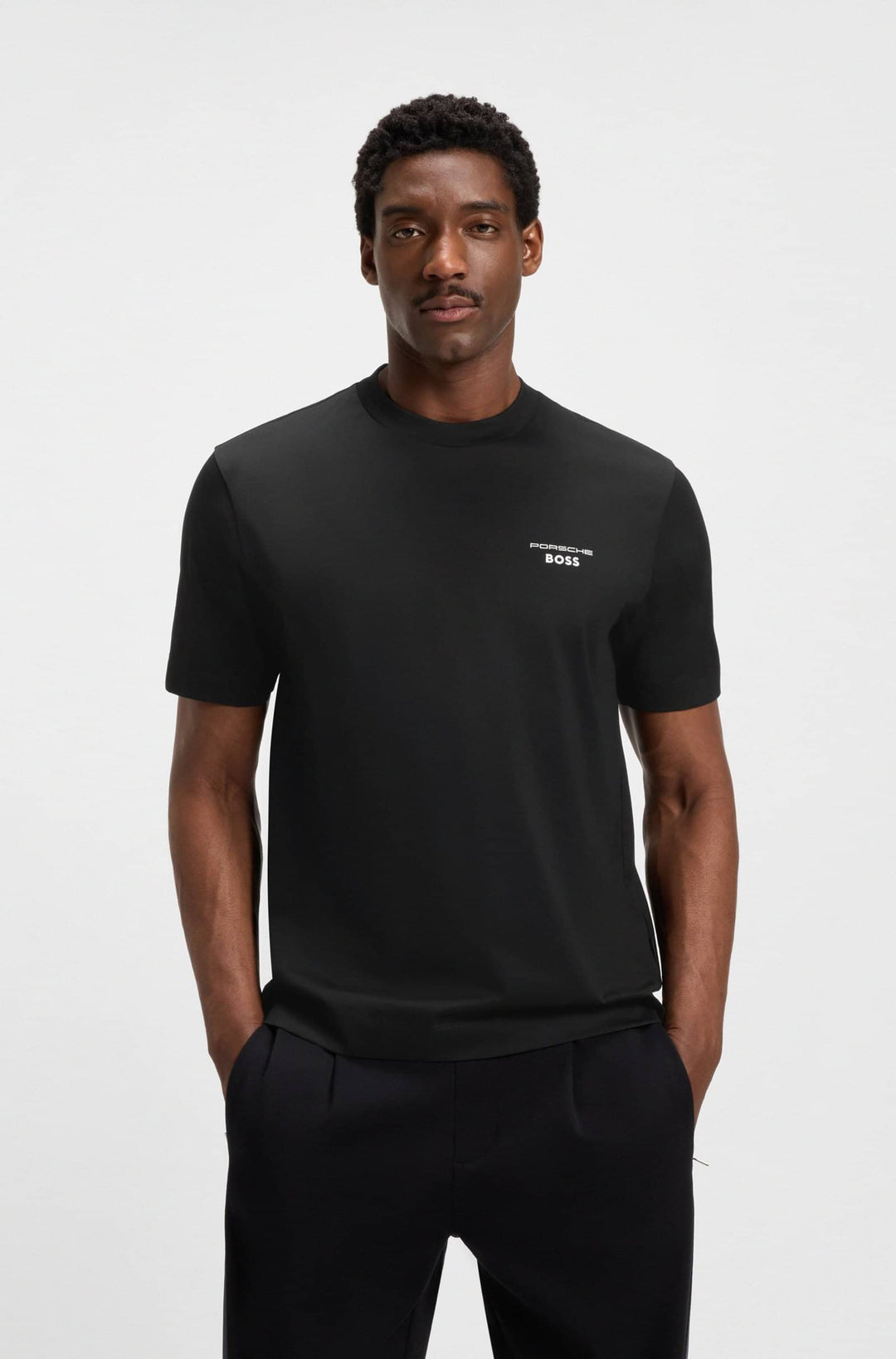 BOSS T-Shirts Regular Fit - C-THOMPSON 197_PS 50543200- Concorde Fashion#color_black-001