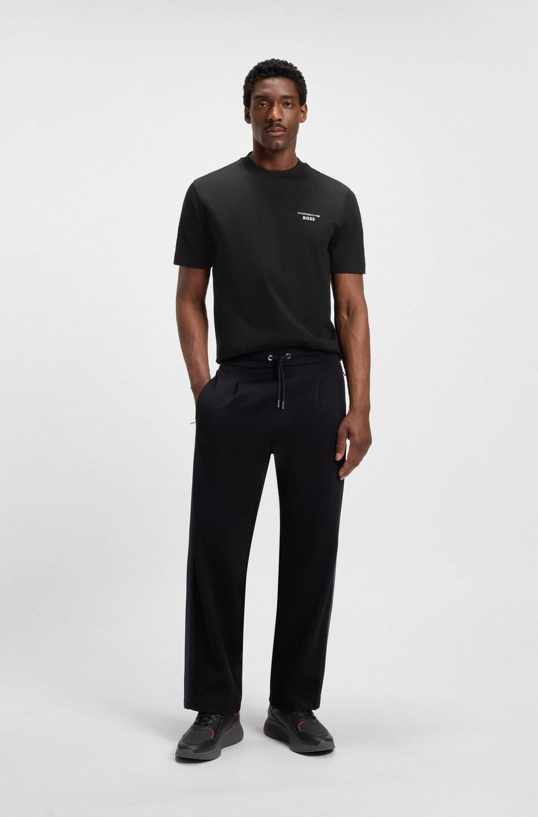 BOSS T-Shirts Regular Fit - C-THOMPSON 197_PS 50543200- Concorde Fashion#color_black-001