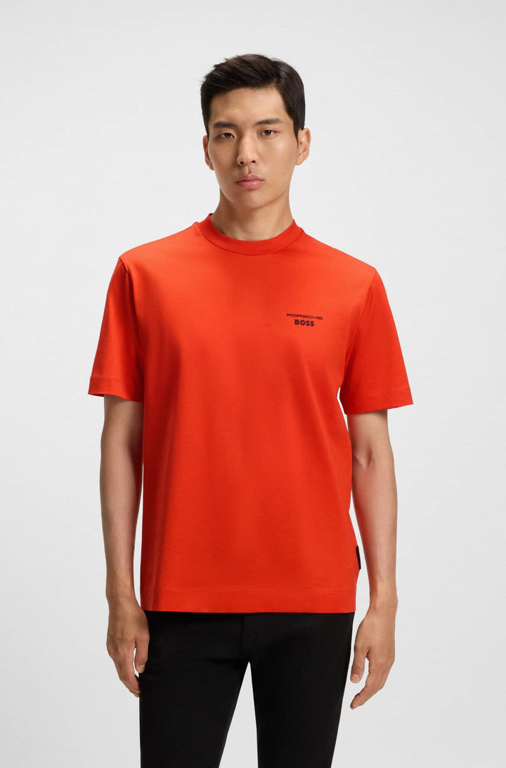 BOSS T-Shirts Regular Fit - C-THOMPSON 197_PS 50543200- Concorde Fashion#color_orange-802