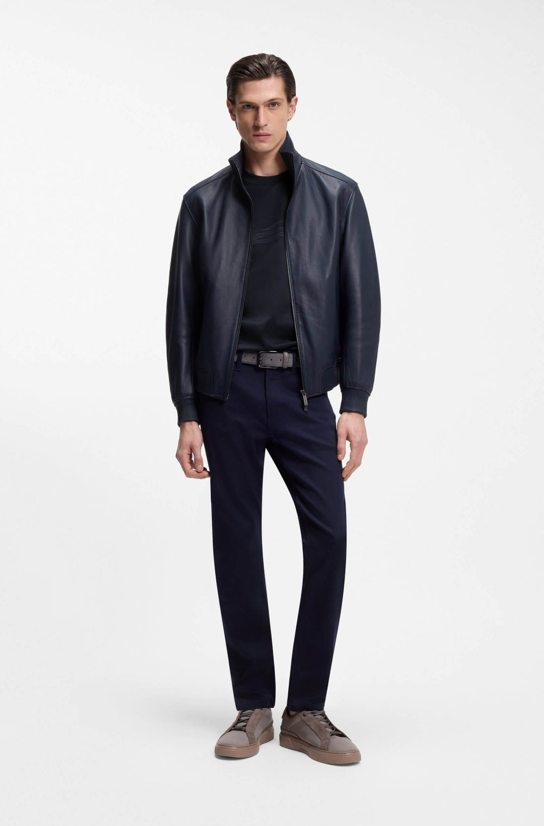 BOSS T-Shirts Regular Fit - C-TAUT 242_AM 50555828- Concorde Fashion#color_navy-404